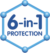 6-in-1 Protection